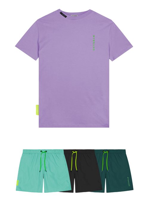 BASIC SWIM CAPSULE T-SHIR | LIGHT PURPLE