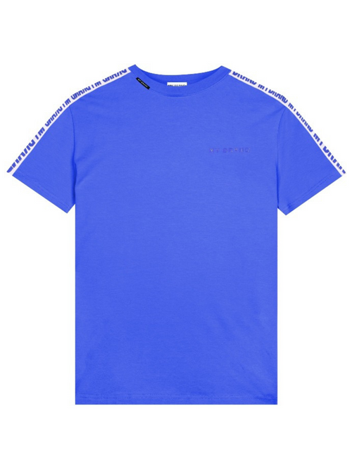 MB LOGO TAPING T-SHIRT | KOBALT BLUE