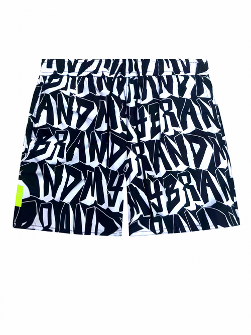 Street Art Swim AOP Swimshort White | WHITE