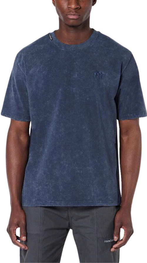 Acid Wash M T-Shirt Asphalt | NAVY