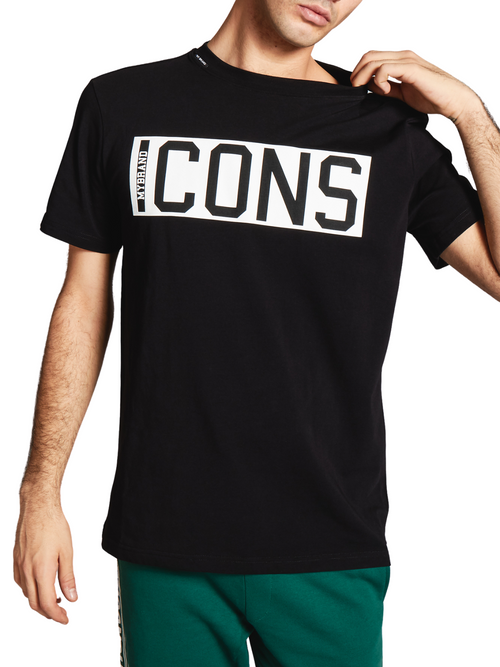 ICONS SQUARE T-SHIRT | BLACK