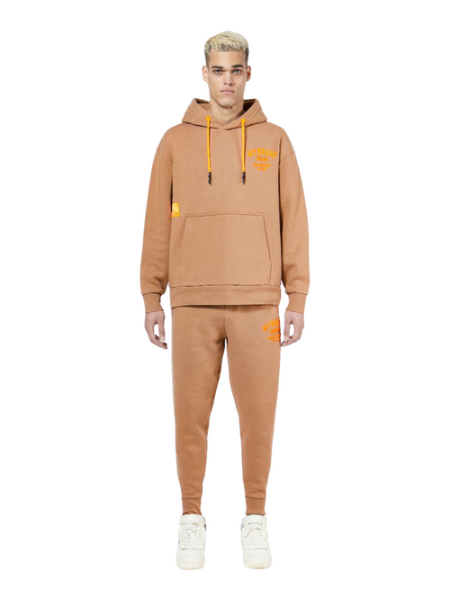 Mb Varsity Joggingsuit | CAMEL