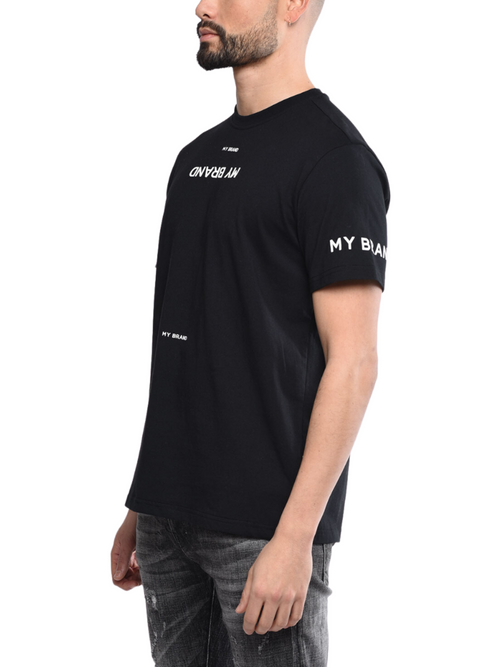 Multibranding Tshirt Bl/Wh | BLACK