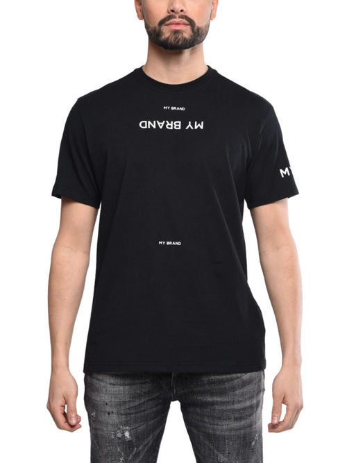 Multibranding Tshirt Bl/Wh | BLACK