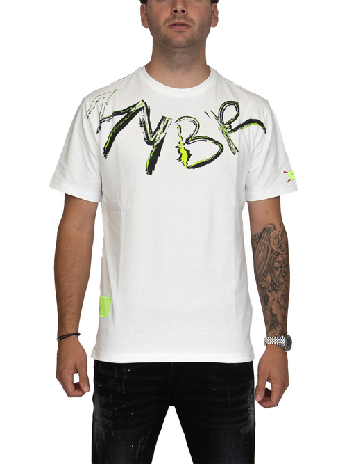 MYBRAND Signature Scribble Tee | OFF-WHITE
