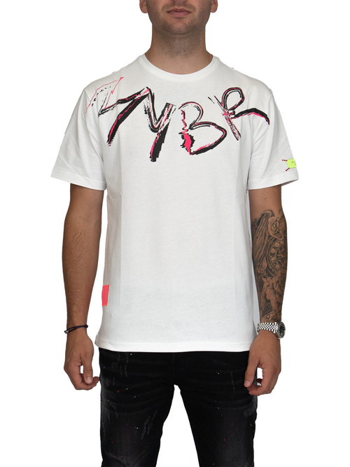 MYBRAND Signature Scribble Tee | OFF-WHITE