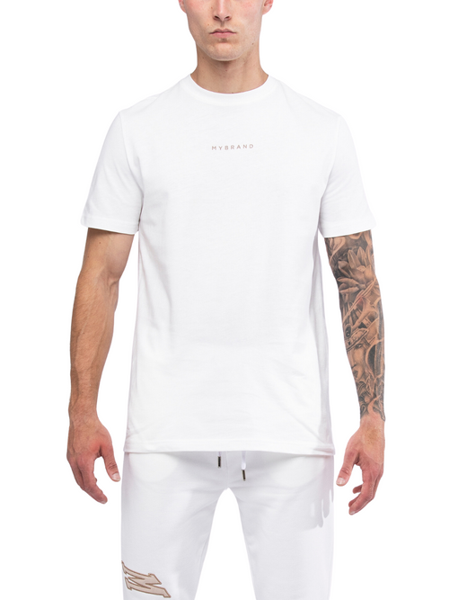 MY BRAND COLLEGE T SHIRT | WHITE