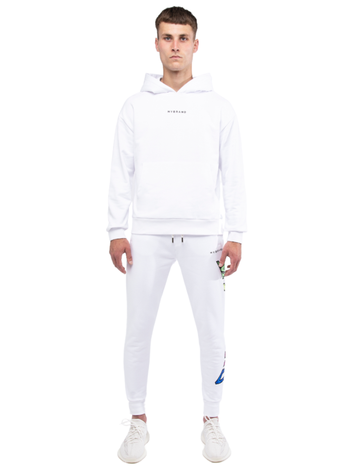 My Brand Rainbow College Joggingsuit White | WHITE