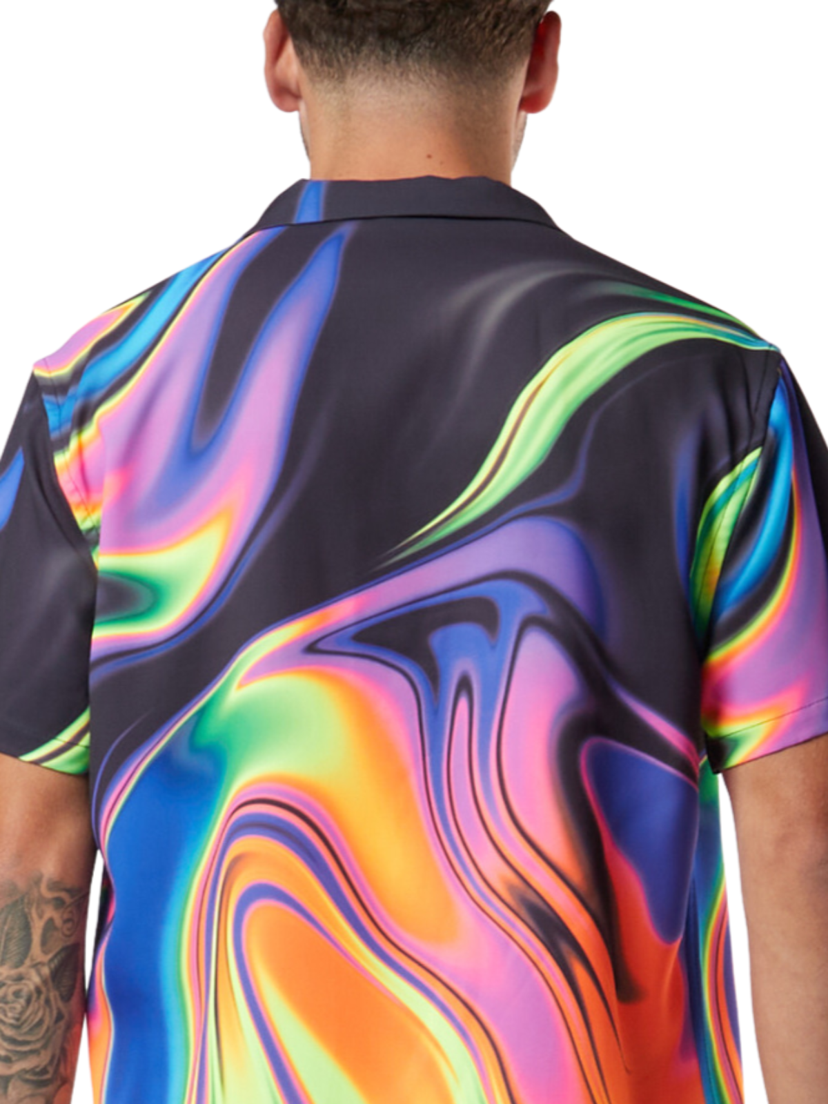 Liquid Swim Capsule Bowling Shirt | MULTI COLOR