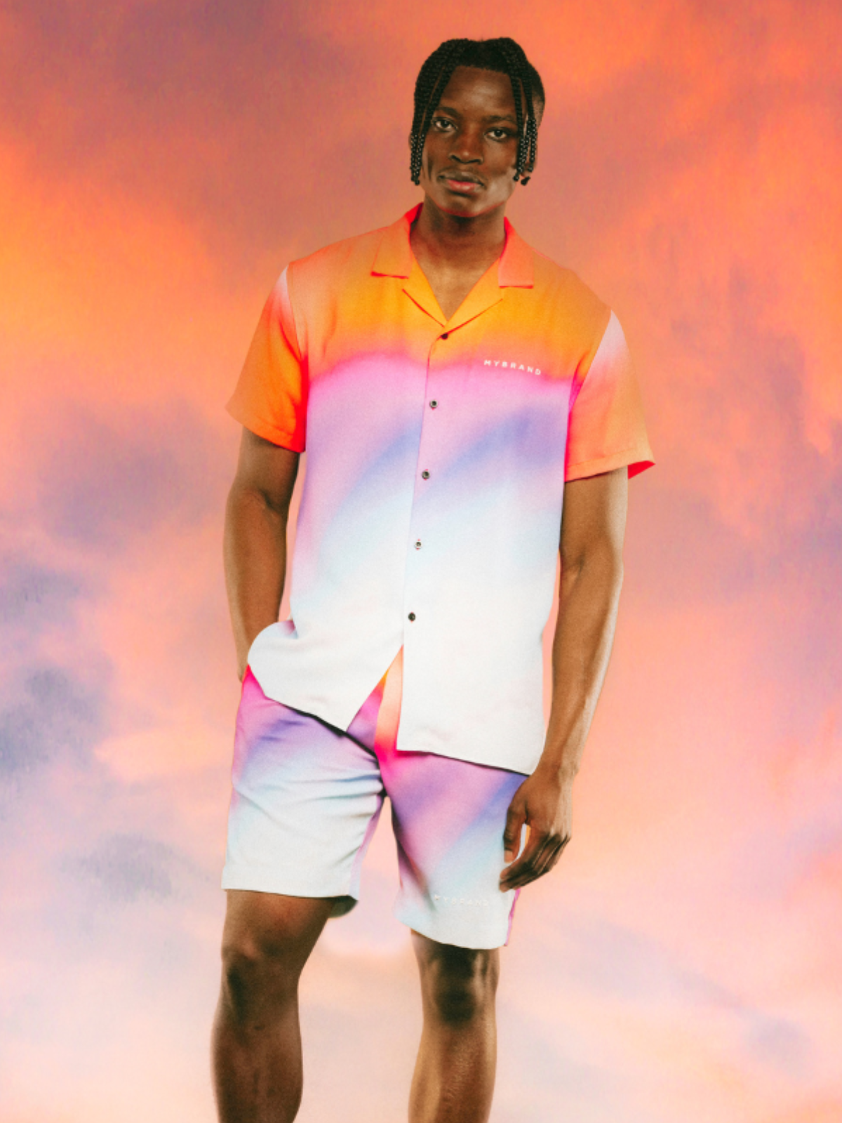 Heaven Swim Capsule Bowling Shirt | MULTI COLOR
