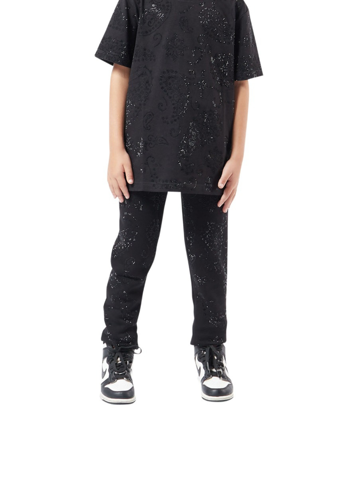 BLACK STONES BANDANA JOGG | BLACK