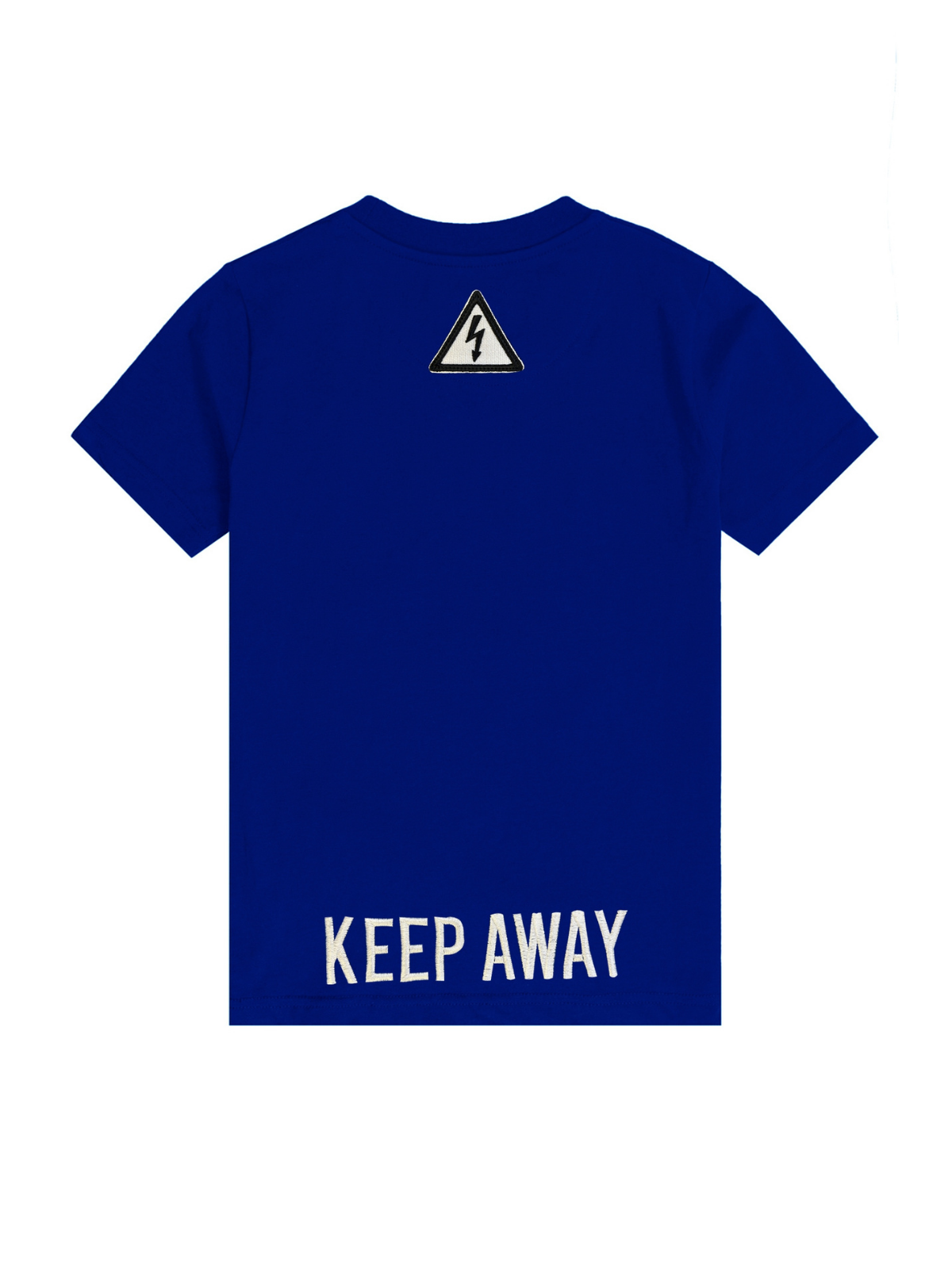 Caution Voltage T-Shirt Blue | KOBALT BLUE