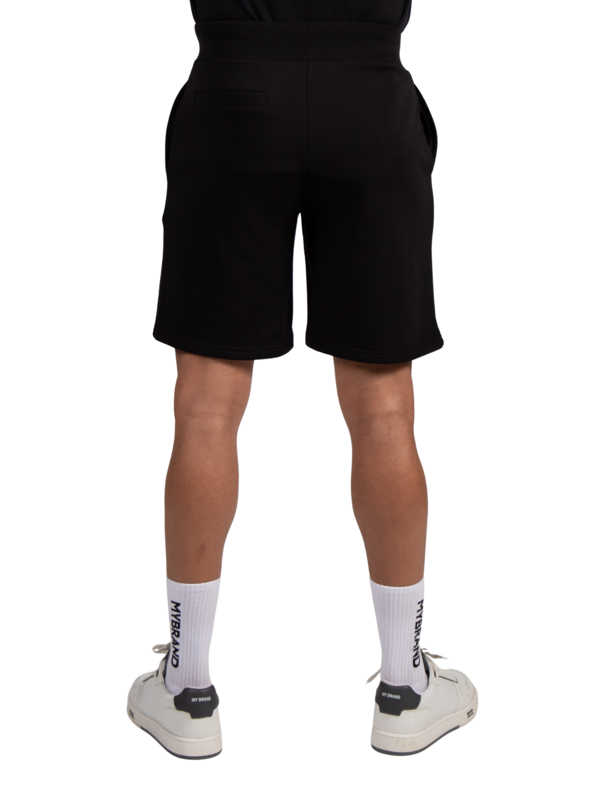 MYBRAND Embosed Statement Short Black | BLACK