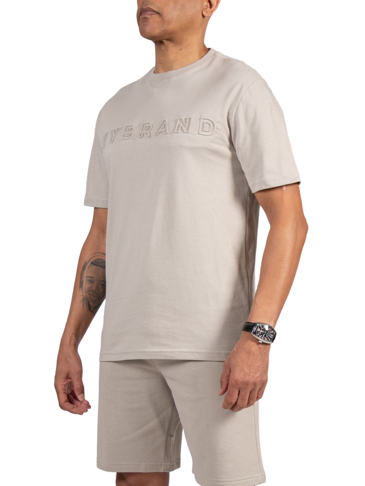 MYBRAND Embosed Statement Tee | CAMEL