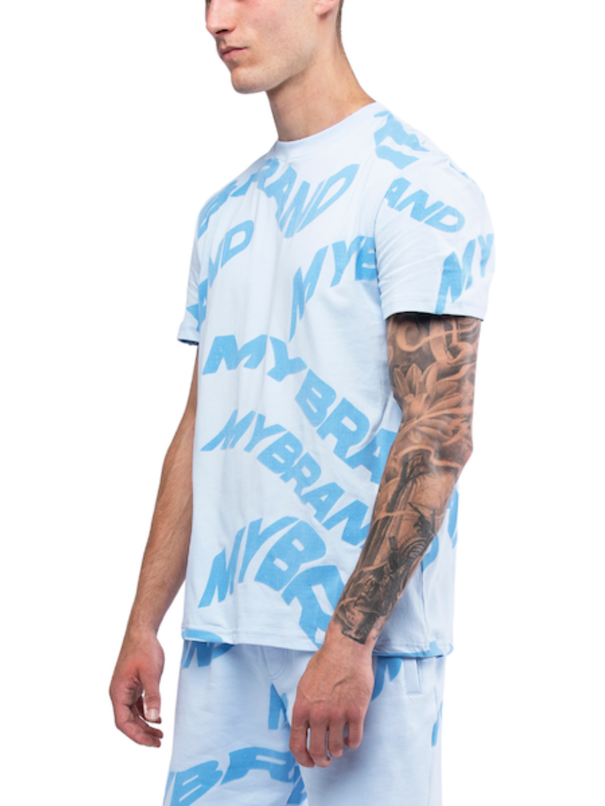 WAVY Dark Mint Capsule T-Shirt | LIGHT BLUE