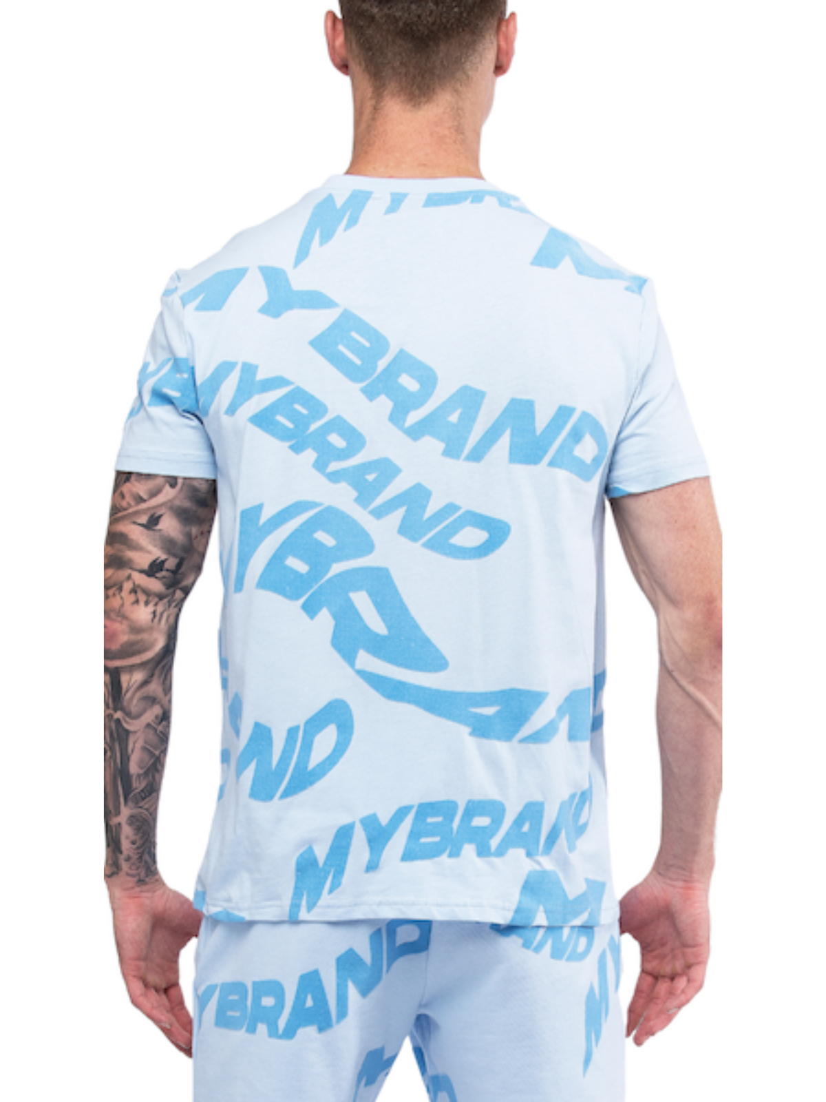 WAVY Dark Mint Capsule T-Shirt | LIGHT BLUE