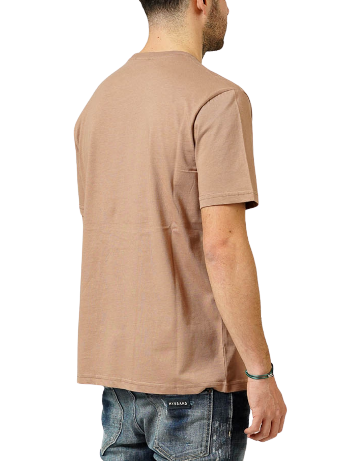 MY BRAND CHEST LOGO ARMY T-SHIRT | ARMY