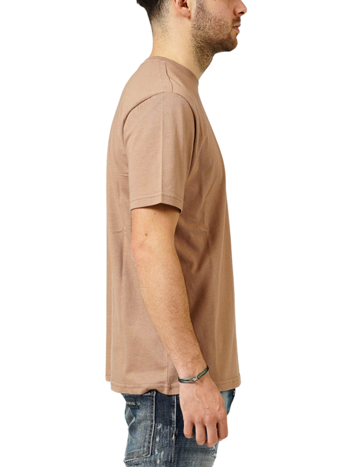 MY BRAND CHEST LOGO ARMY T-SHIRT | ARMY