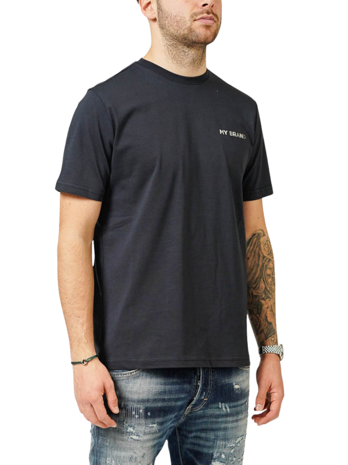 MY BRAND CHEST LOGO BLUE | NAVY
