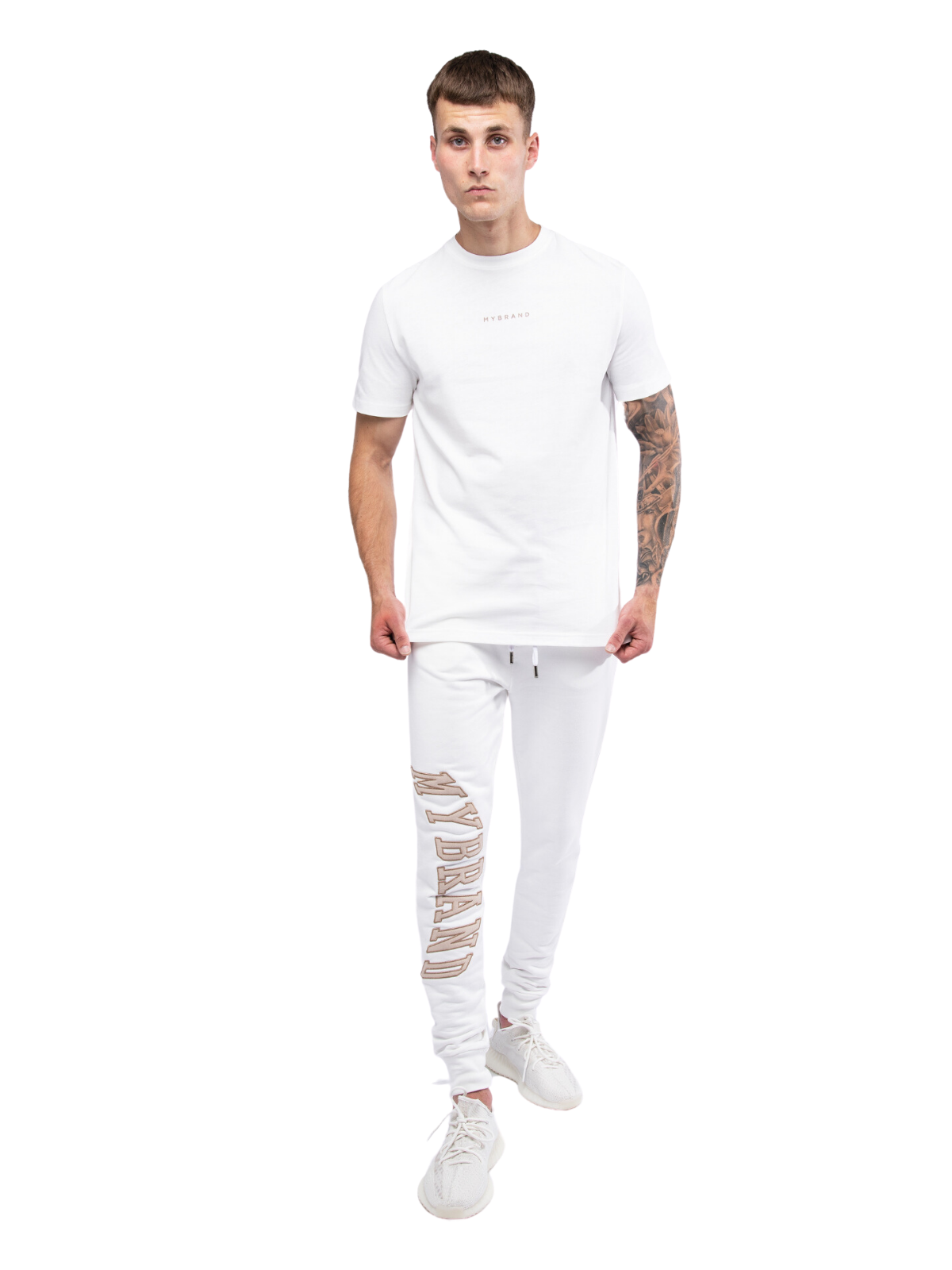 MY BRAND COLLEGE T SHIRT | WHITE