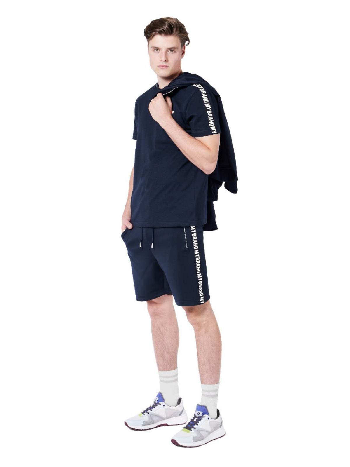 My Brand Tape Short | NAVY