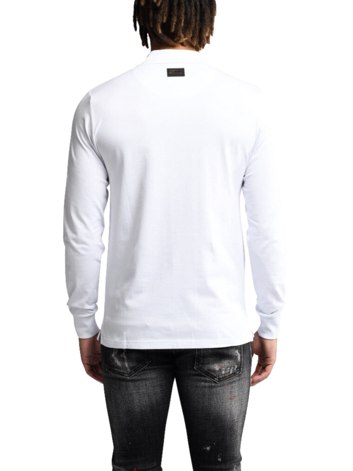 Rock Legends Longsleeve Polo | WHITE