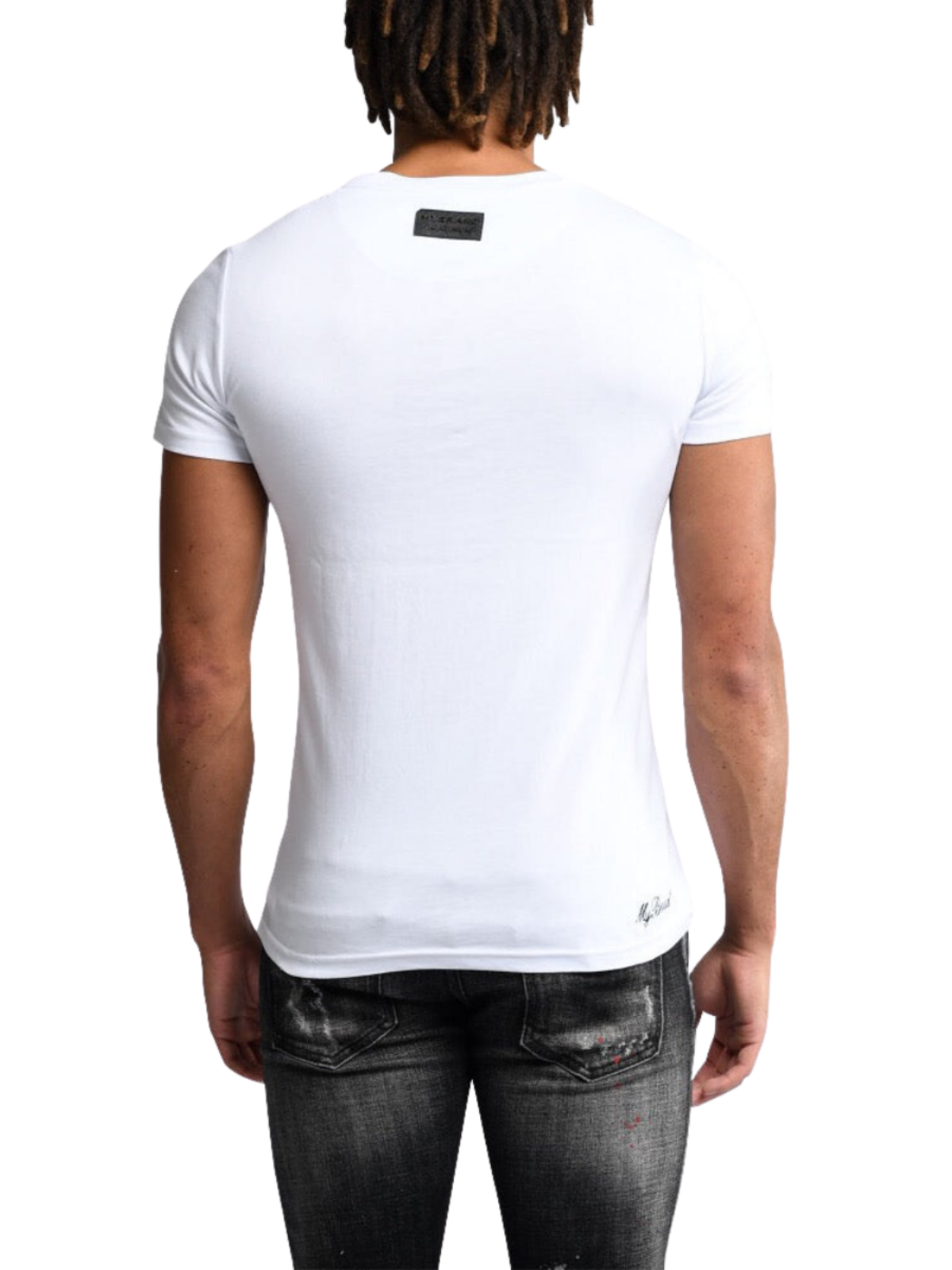 Warrior Indian Skull T-Shirt | WHITE