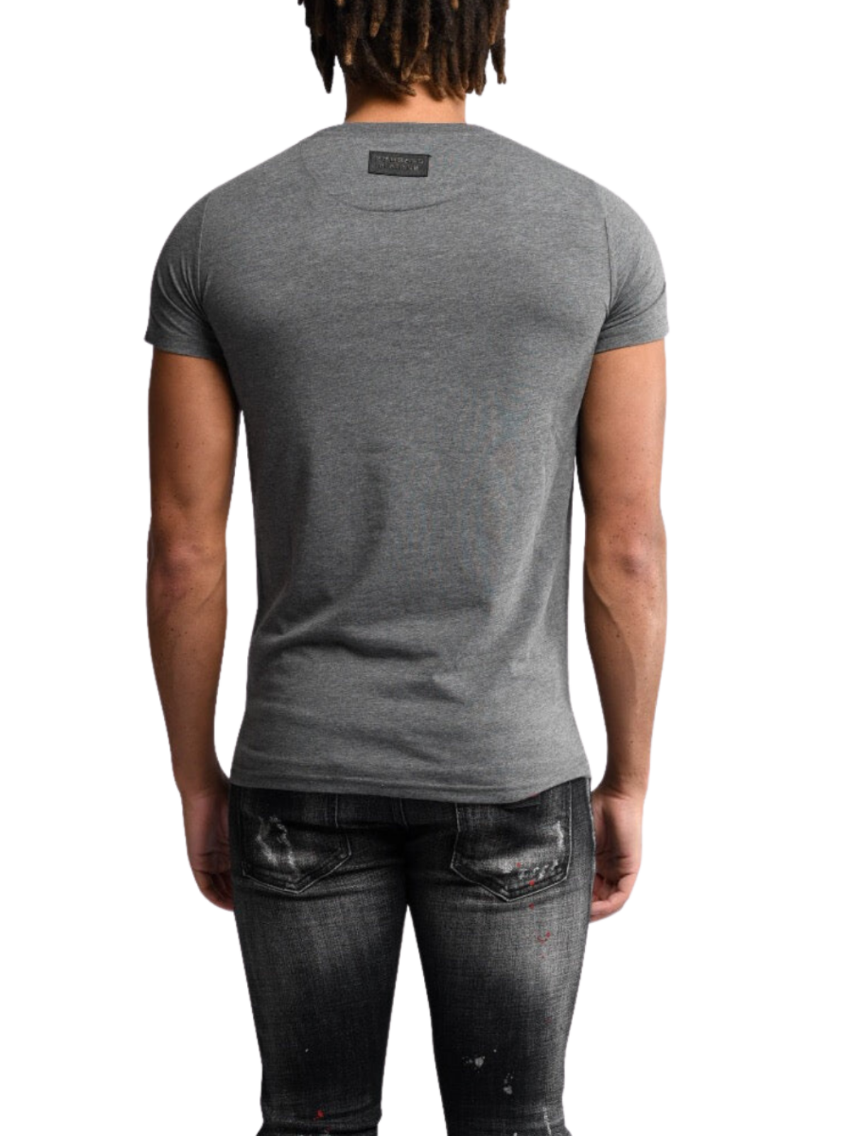 Warrior Indian Skull T-Shirt | GREY