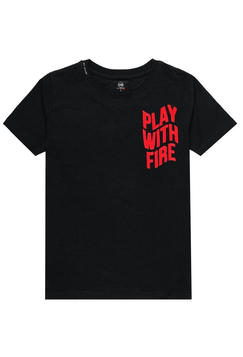 Play With Fire Logo T-Shirt